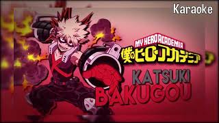 Karaoke Katsuki Bakugou vs Natsuki  Rap Battle [upl. by Anayit]