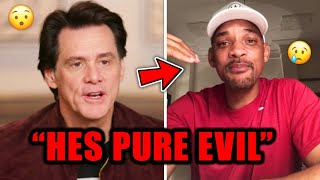 Jim Carrey SPEAKS ON Will Smith quotHES EVILquot [upl. by Lennaj]