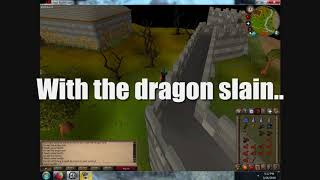 OSRS  Slaying Elvarg blind No prayer pots [upl. by Yelsna436]