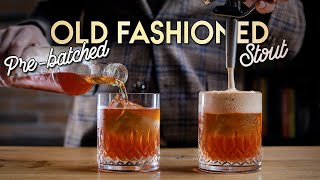 Make Amazing Cocktails Fast  PreBatched Old Fashioned [upl. by Miller420]