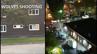 Gunman fires into crowd and leaves 1 woman injured outside party in Wolverhampton England 23423 [upl. by Emmy]