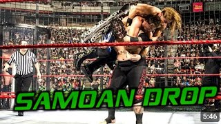 Rikishi Samoan Drop Compilation 20002003 OF WWE trending rikishi moves [upl. by Atalante927]