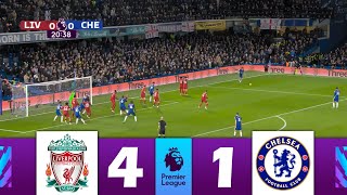 Liverpool vs Chelsea 41  Premier League 202324  Match Highlights [upl. by Aldo53]