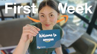 My First Week as an Amazon Software Engineer Intern [upl. by Ennaesor]