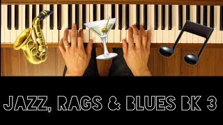 Waterfront Jazz Jazz Rags amp Blues Bk 3 EasyIntermediate Piano Tutorial [upl. by Nnylanna]