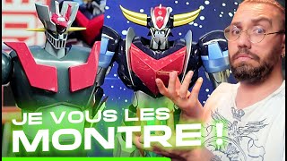 Un GROS GRENDIZER U en APPROCHE   Vlog Figurines GOLDORAK Tamashii Nation 2024 [upl. by Aihtyc]