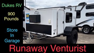 2021 Runaway Venturist Off Road Travel Trailer  900 Lbs  6’ X 8’  viral video [upl. by Clance]