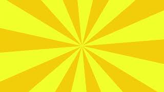 Yellow and Orange Sunburst Effect Background Animation  No Copyright Video [upl. by Simona745]