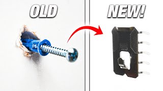 The END Of Drywall Anchors Fastest And Easiest Way To Hang Heavy Items LETS TEST IT How To DIY [upl. by Parker]