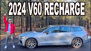 2024 Volvo V60 Recharge Review on Everyman Driver [upl. by Eanore]