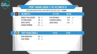 Port Noarlunga II v Keswick II [upl. by Yrolg714]