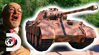 Test Driving A German Panther Tank Worth £14 Million  Combat Dealers [upl. by Kern]