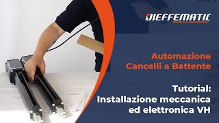 Tutorial Installazione Meccanica ed Elettronica del Kit VH per Automazione Cancelli a Battente [upl. by Amalburga]