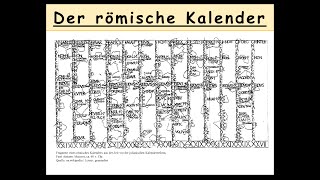 Der römische Kalender erklärt  Wie datierten die Römer Latein  julianischer Kalender 12 [upl. by Venetia]