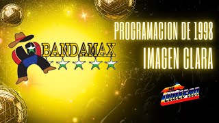 Programación de bandamax en 1998 imagen clara con iA [upl. by Neehsar]