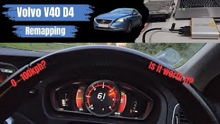 Remapping My Volvo V40 D4 Stage 1 [upl. by Zackariah]