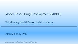 L3  Why the Sigmoidal Emax model is Special [upl. by Crabb]