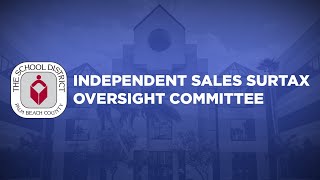 08232024 Independent Sales Surtax Oversight Committee ISSOC Meeting [upl. by Sharity]