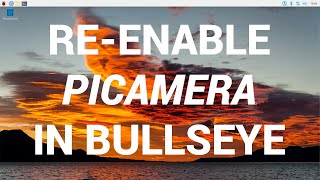 Use Picamera with Raspberry Pi OS Bullseye [upl. by Dolorita583]