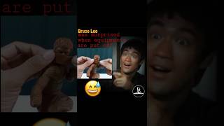 Bruce Lee was surprised plustart brucelee clayart nonedryclay youtubeshorts [upl. by Adnah622]