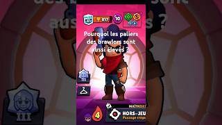 Pourquoi les brawlers ont des paliers aussi haut  brawlstars brawlstar viralvideo question [upl. by Pugh45]