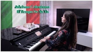 Adriano Celentano  Il Tempo Se Ne Va  piano cover by Marina Kirova Челентано пиано [upl. by Mulvihill]