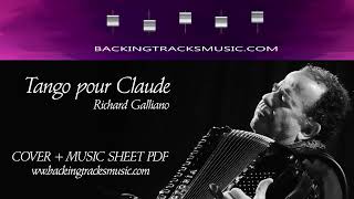 BACKING TRACKS quotTango pour Claude quot Richard Galliano  cover [upl. by Adnaluoy678]