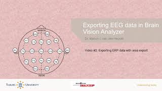 NEUROSCIENCE INTRO Exporting EEG data in Brain Vision Analyzer  Part 2 [upl. by Seiuqram501]