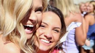 Mizzou Alpha Phi Bid Day 2016 [upl. by Ecirtap302]