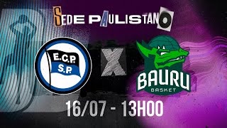 LDB 2024  Pinheiros x Bauru Basket  Sede Paulistano  16072024  Ao vivo e com imagens [upl. by Boleyn501]