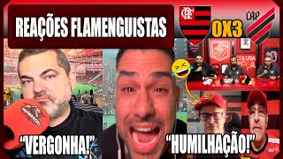 REAÇÕES FLAMENGUISTAS  FLAMENGO 0X3 ATHLÉTICO PR  VAMOS RIR DO FLAMENGO [upl. by Ailssa988]