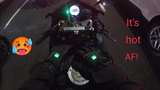 Best Motorcycle Cold Weather Gear 🤔  Aimlessly Riding With Ninja 650 Guy [upl. by Esdras]