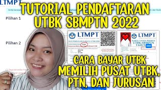 TUTORIAL PENDAFTARAN UTBK SBMPTN 2022 DARI MEMILIH PUSAT UTBK PTN JURUSAN SAMPE SIMPAN PERMANEN [upl. by Anale]