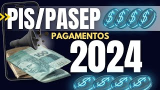 PAGANDO HOJE PISPASEP E ABONO SALARIAL 2024 [upl. by Fair]