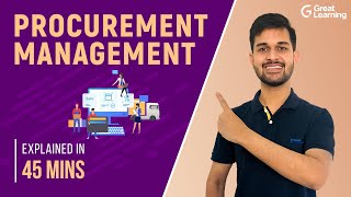 Procurement Management  Types of procurement  Great Learning [upl. by Anirak252]