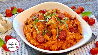 TOMATENREIS 🍅🍚 als One Pot Gericht 👍🏻 Thermomix® TM5TM6 [upl. by Aed]