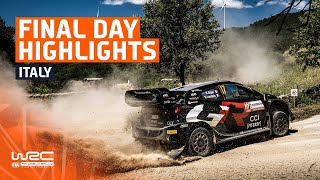 Final Day Highlights  WRC Rally Italia Sardegna 2024 [upl. by Ynattir]