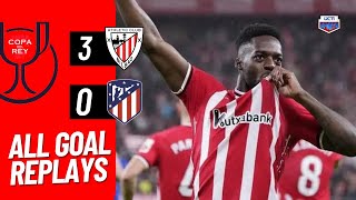 TERCEPAT Kompilasi Gol Atletic Bilbao vs Atletico Madrid 30  SEMIFINAL LEG 2 COPA DEL REY [upl. by Goerke723]