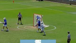 Duke vs North Carolina  2024 Mens Lacrosse Highlights [upl. by Adiv775]