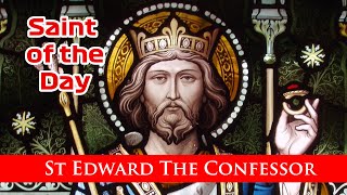 St Edward The Confessor  Saint of the Day with Fr Lindsay  13 October 2024 [upl. by Oz993]