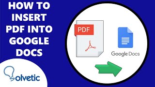 How to Insert PDF into Google Doc ✔️ [upl. by Asiul46]