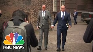 HandHolding Dutch Men Go Viral After Attack On Gay Couple  NBC News [upl. by Seravart]