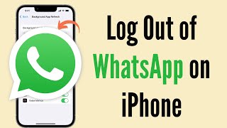 How to Log Out of WhatsApp Web from your iPhone [upl. by Win]