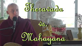 Theravada vs Mahayana [upl. by Elitnahc]