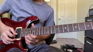 Tremonti  Another Heart Guitar Solo Cover [upl. by Rubie]