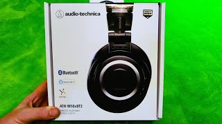 Audio Technica ATHM50xBT2 Headphones Review [upl. by Neerak]