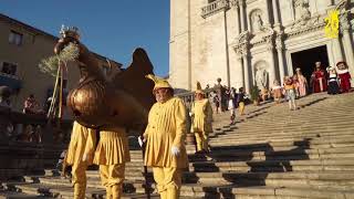 Corpus 2017 La imatgeria gironina al complert entra per primera vegada a la Catedral [upl. by Otnicaj367]