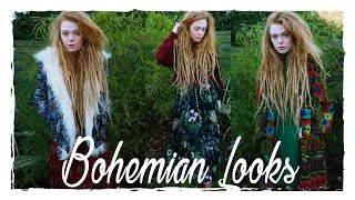 Bohemian Hippie Inspired Outfits [upl. by Bain]