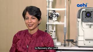 Recovery Precautions after Lasik Surgery  Dr Vandana Jain at Dr Agarwals Eye Hospital [upl. by Drofnats]