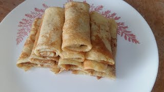 Pâte à crêpes au lait concentré sucré [upl. by Waneta]